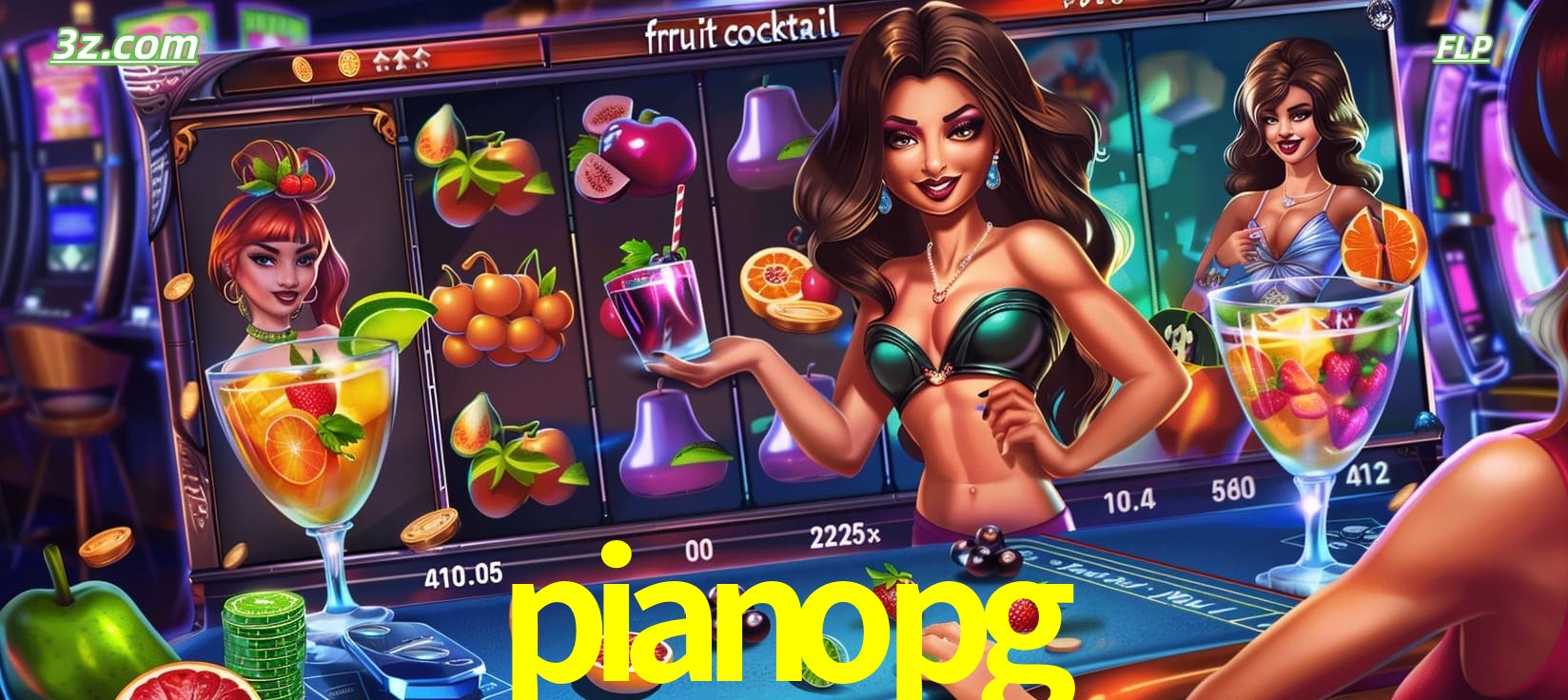 Cassino online pianopg Brasil com slot Fruit Cocktail divertido