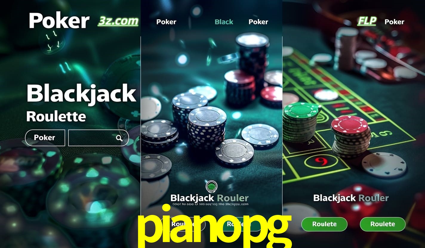 Cassino online pianopg com Poker, Blackjack e Roleta ao vivo para jogadores do Brasil