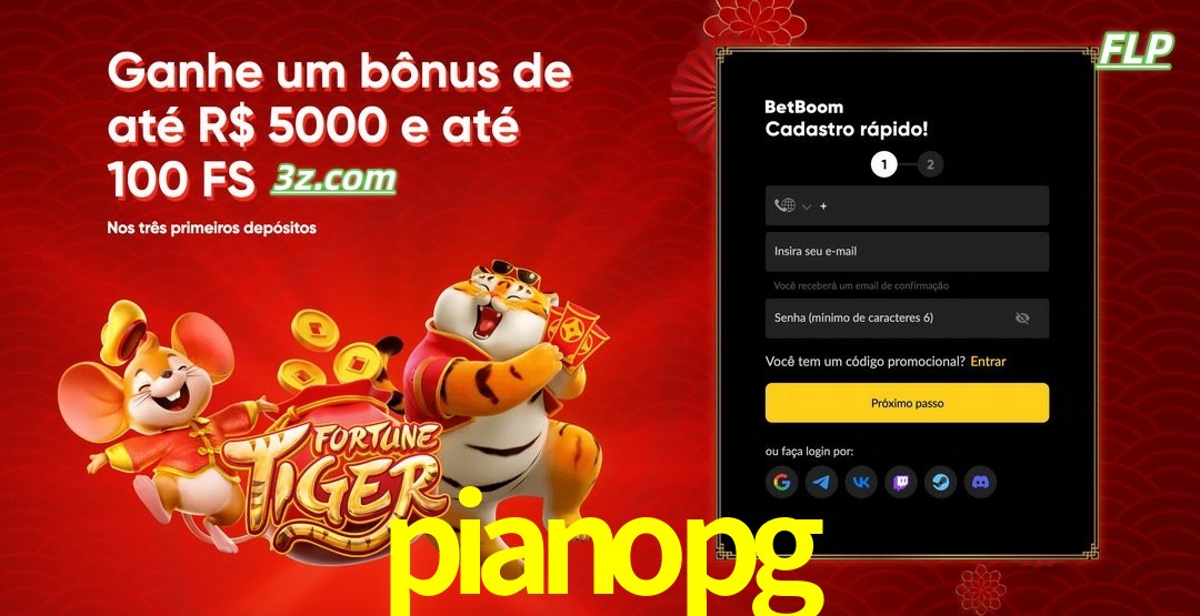pianopg cassino Brasil bônus de boas-vindas até R$5000 e 100 free spins